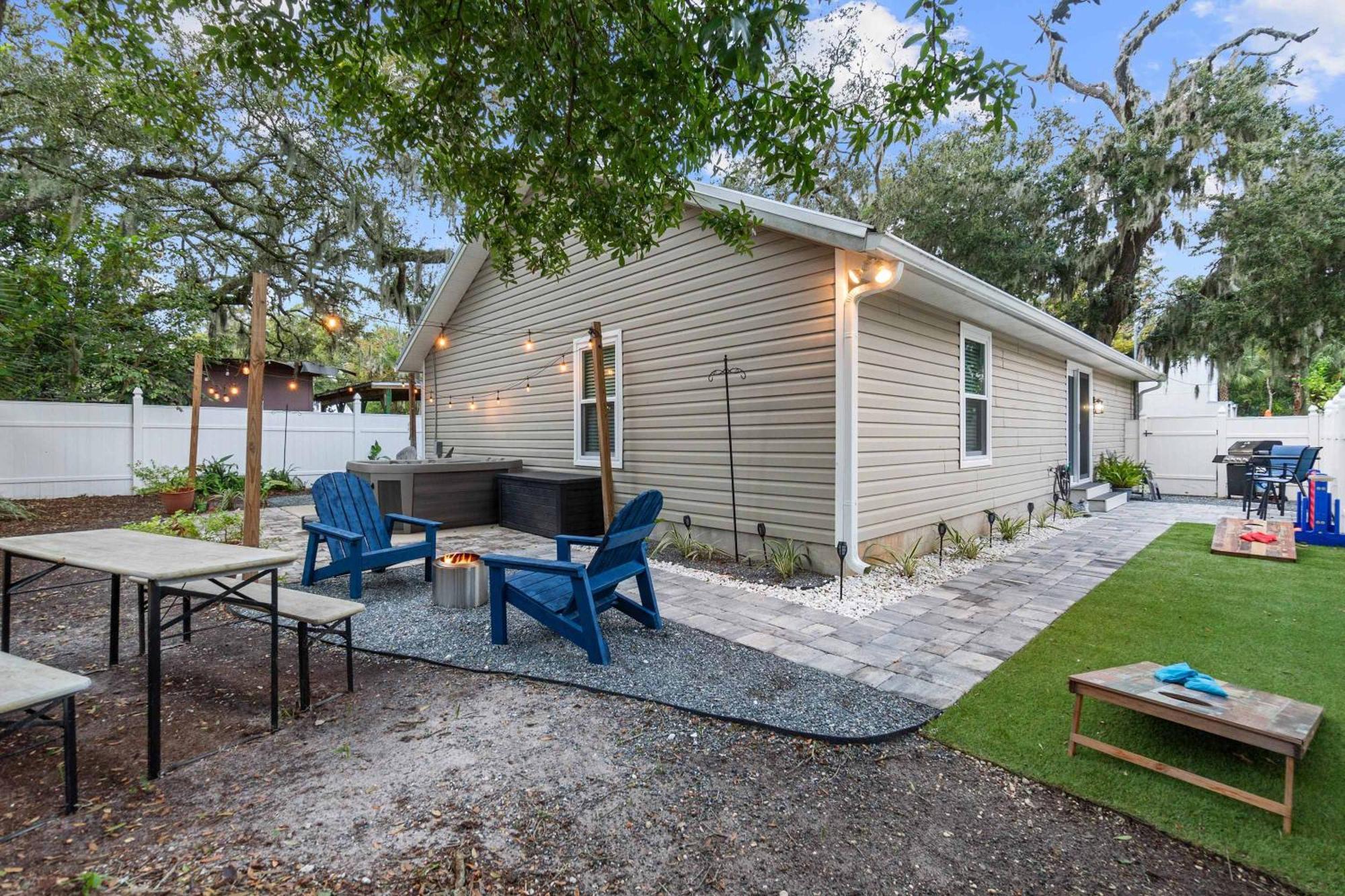 Peaceful Pearl Retreat- 5 Minutes To Downtown, 10 Minutes To Beach Saint Augustine Exterior foto